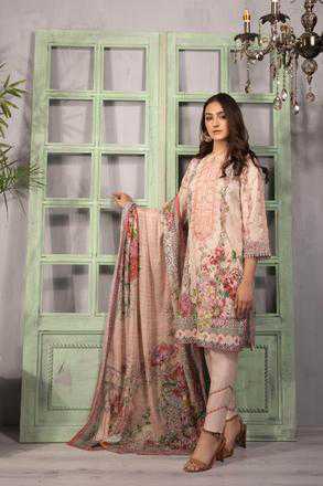 Sapphire Pale Blush B Summer Lawn Collection 2020 | Sapphire Lawn